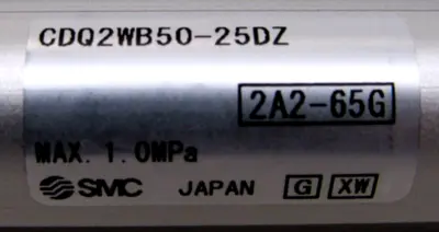NEW SMC CDQ2WB50-25DZ COMPACT CYLINDER CDQ2WB5025DZ