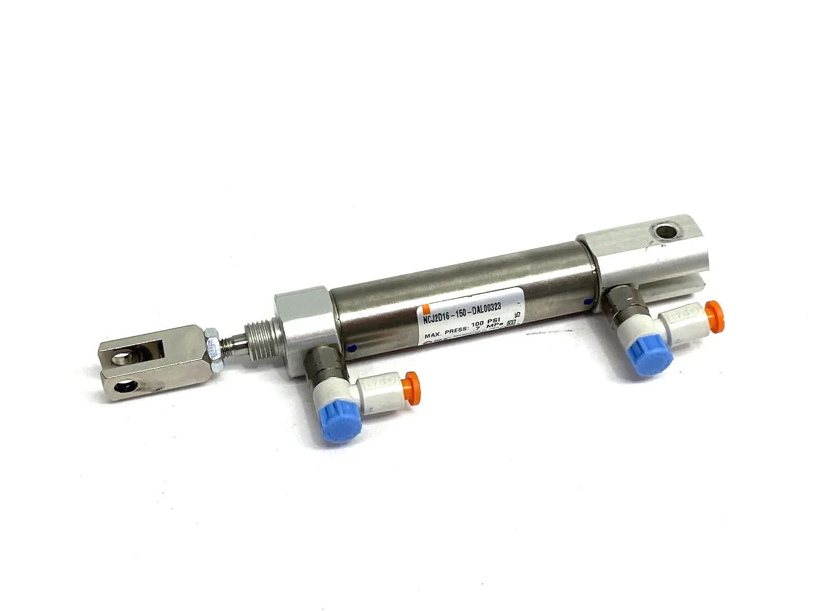 Used SMC ROUND BODY AIR CYLINDER 16MM BORE 150MM STROKE Pneumatic Cylinders Michigan US | Maverick Industrial Sales #1092666