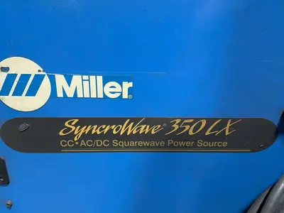 Used MILLER SYNCROWAVE 350 LX Tig Welders Ohio US | HGR 24 #1411948