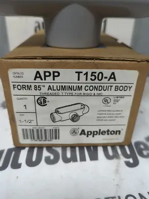 New | in-Stock APPLETON ELECTRIC T150-A Miscellaneous Equipment (Electrical & Power) Ohio US | Surplus Asset Holdings #1209796