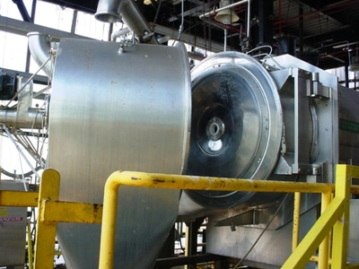 Heinkel HF 1000.1 Inverting Filter centrifuge, Hastelloy C.