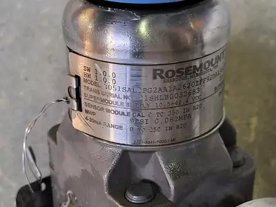 Used ROSEMOUNT 3051S Misc Electrical & Power Parts British Columbia CA | Lenmark #250089