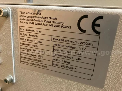 Used Gravograph LS800 Laser Markers Delaware US | United Machine Co. #1557915