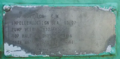 USED SULZER BINGHAM 12X12X15.5 MSD-D