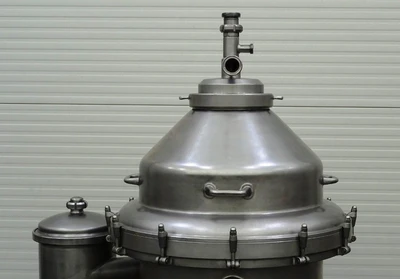 Alfa-Laval MRPX 214 TGV-74T warm milk separator, 316SS.