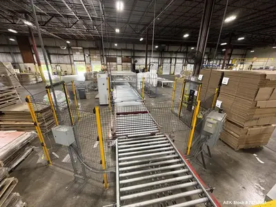 Used SCM PACK C-100 Carton Machines Illinois US | Aaron Equipment #1427205