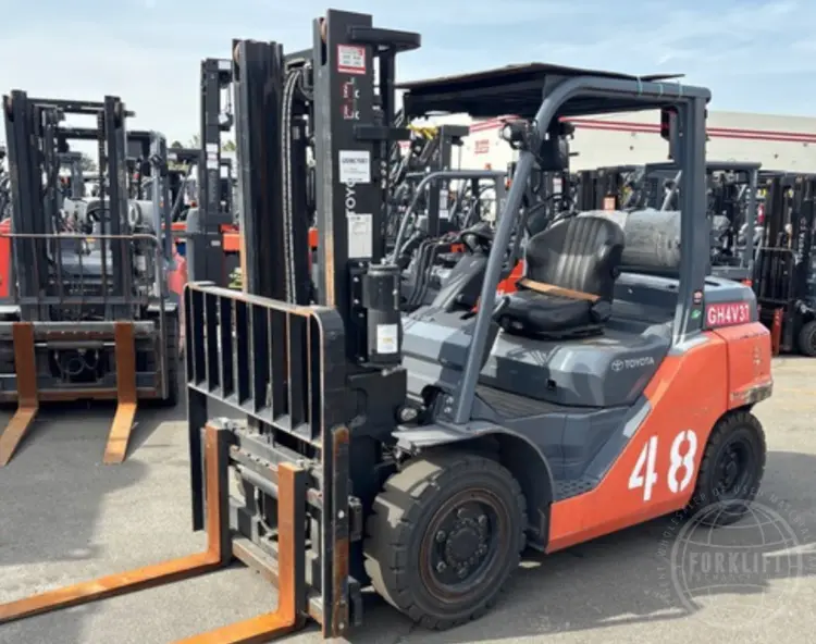 Used 2020 TOYOTA 8FGU35 Liquid Propane Forklifts California US | Forklift Exchange #1274465