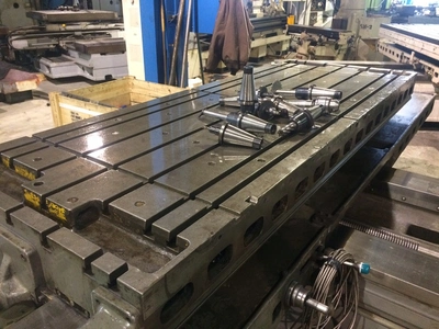 4" GIDDINGS & LEWIS Table Type HBM, 1963