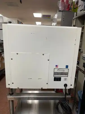 Used Oliver Used Oliver 732-N Legacy Countertop Front Load Bread Slicer with Stand 120V Bread Slicers Illinois US | Falcon Restaurant Supply #1376037