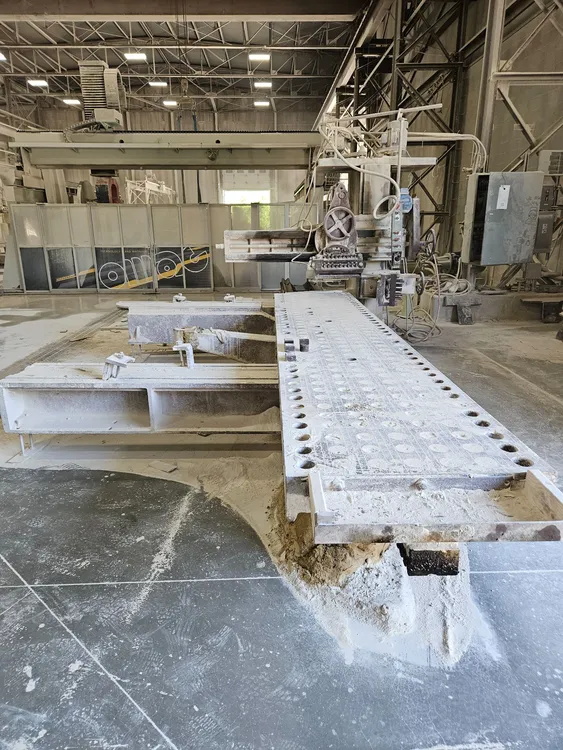 Used Bedford Machine Radial Planer Stone Equipment Indiana US | STONE EQUIPMENT WAREHOUSE #1128357