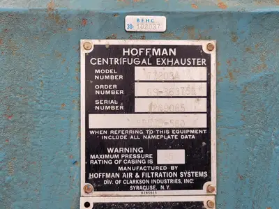 USED HOFFMAN 77203A