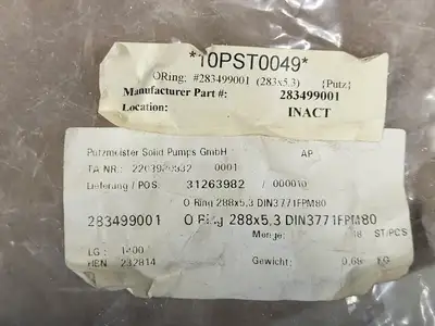 USED PUTZMEISTER 283499001