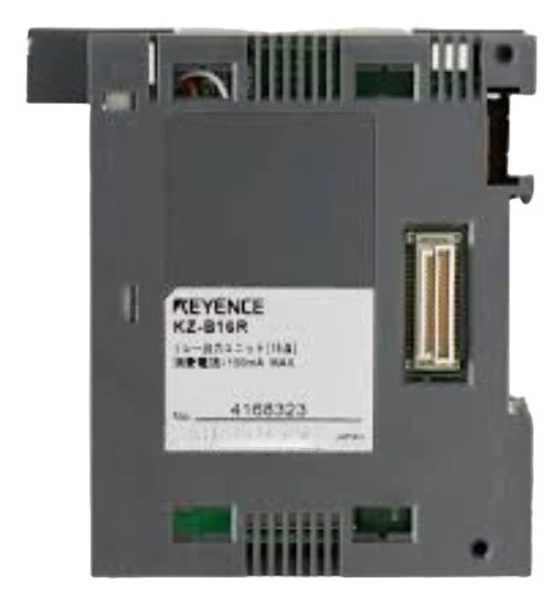 Keyence KZ-B16R Ultra-Compact Building-Type PLC, Expansion Unit, 16 Relay Output [Refurbished]