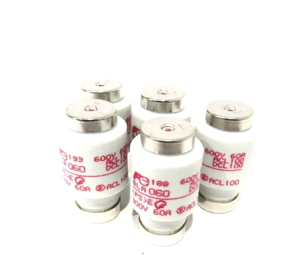 LOT OF 5 NEW FUJI ELECTRIC BLA060 FUSES