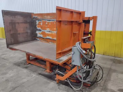 CHERRY INDUSTRIAL HYDRAULIC PALLET INVERTER / FLIPPER: STOCK #23522