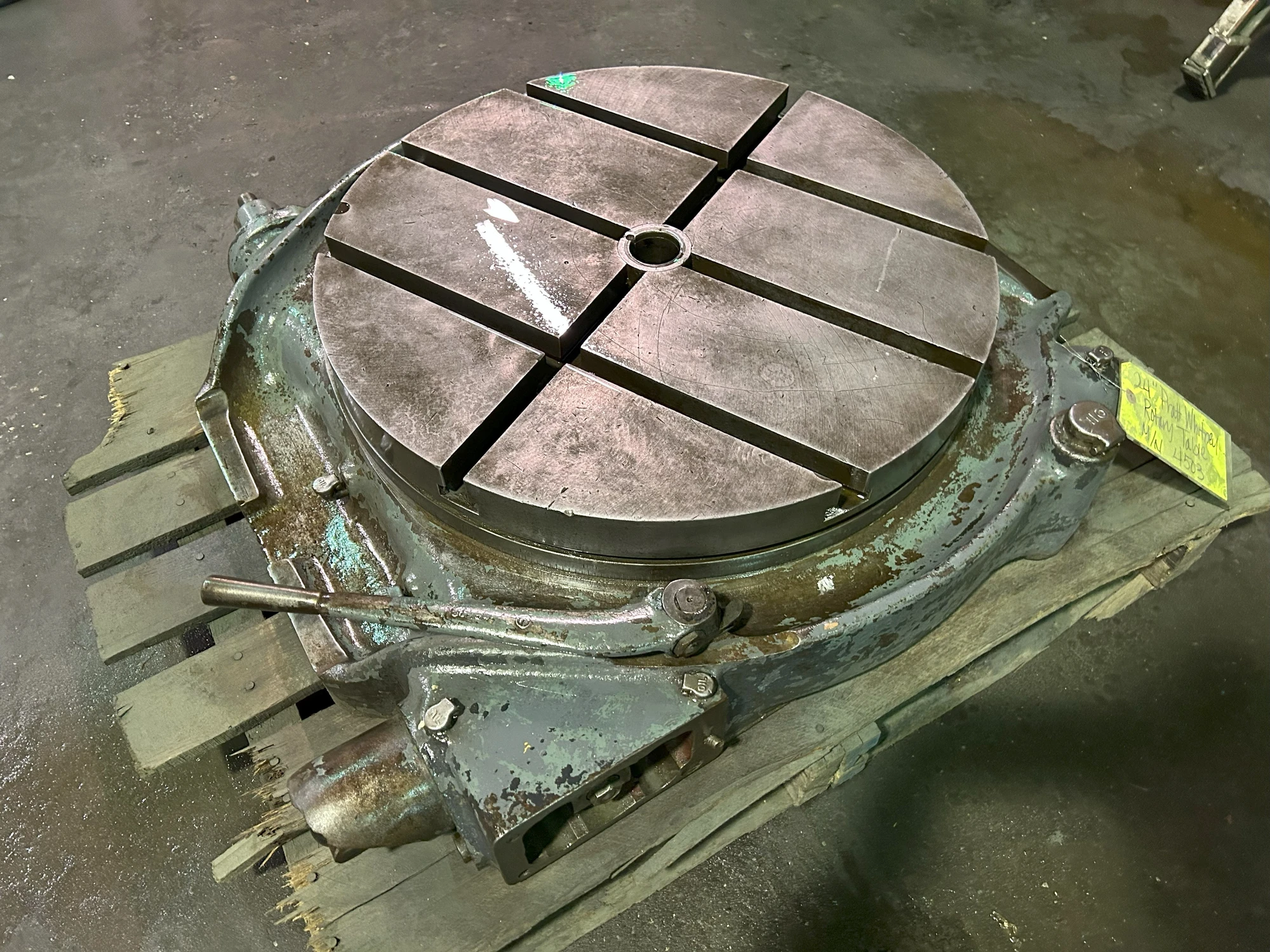 USED PRATT & WHITNEY 24" Rotary Table