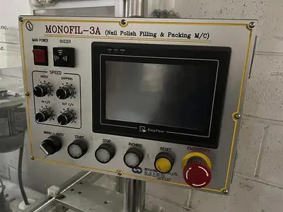 Woojung Model Monofil-3A Monoblock Filler and Capper