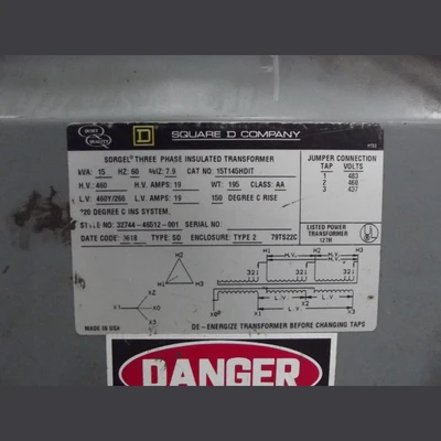 USED Square D 15T145HDIT.