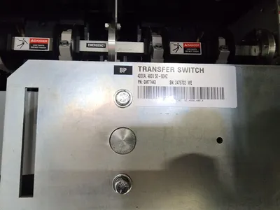 4000A ATS 480V 4 Pole Standard Transition ASCO Isolation / Bypass Transfer Switch NEMA3R Kohler GM77443