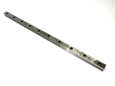 N/A | Linear Guide Rail for Bearing Blocks 580mm Length 23mm Wide 20mm Height RUSTED - Used