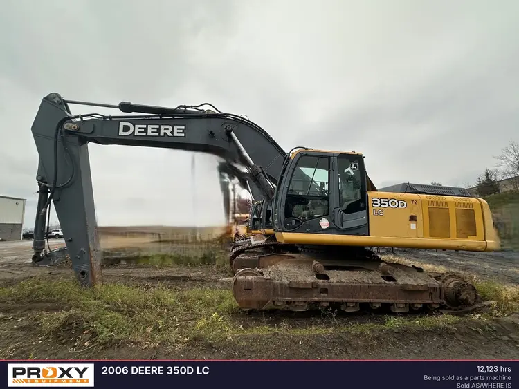Used 2006 DEERE 350D LC Excavators Pennsylvania US | Proxy Equipment #1381301
