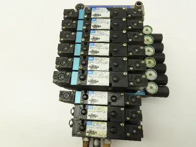 MAC SM32 MAConnect 9-Station Serial Manifold DeviceNet 92B Solenoid Valves 24VDC