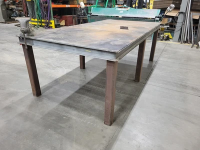 Welding Table with Wilton 6″ Vise
