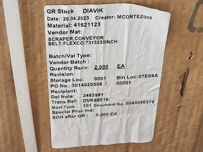 New | in-Stock FLEXCO 73132 Conveyors British Columbia CA | Lenmark #1426323