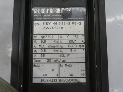Used GEORGII KOBOLD _UNKNOWN_ Servo Motors Texas US | OCO Industrial #1685738