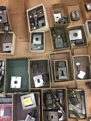 5931-700 Tool & Die Collection From LINDSAY & CO – Jewelry Related Forming / Embossing & Trimming