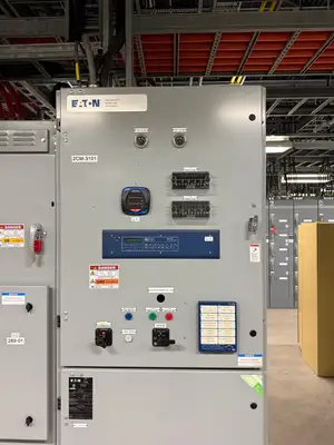 15kV Switchgear Lineup MVS Load Break Controller, 2000 Amp
