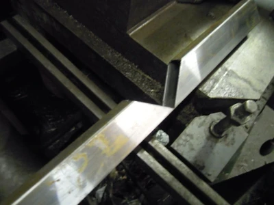USED EBU CORNER NOTCHER CNC FOR PIPES & PROFILES