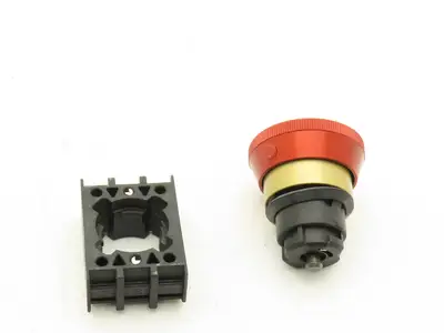 Schmersal EDRR40RT/2X303/GB E-Stop Pushbutton Kit Mushroomhead 103008214