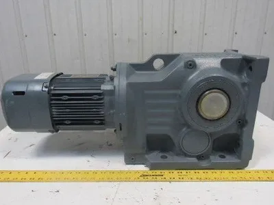 SEW KH7B-DRE90:4BES/TP 2HP 147.32RPM  Electric Gear Motor 277/480V 3Ph