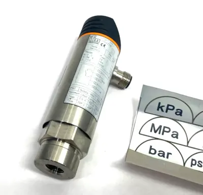 USED IFM PRESSURE SENSOR, DIGITAL DISPLAY PN-2,5-RBN14-HFBOW/LS/ /V