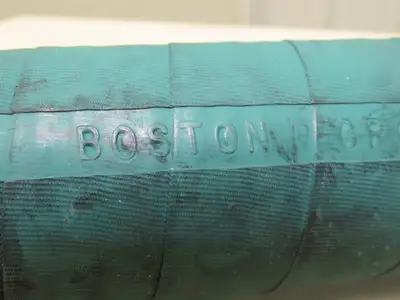 Boston 1.5"x 10' Chemical Transfer Hose Green Polyethylene Camlok Ends