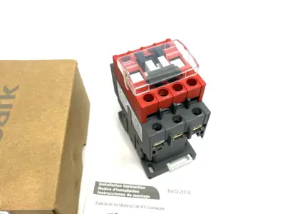 New | in-Stock Noark Safety IEC Contactor, 12A 3-Pole 24VDC, 1322003 PLC Contactors Michigan US | Maverick Industrial Sales #1514640