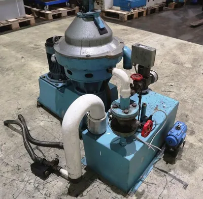 Alfa-Laval MMPX 304 SGP-11 oil purifier skid, 316SS.