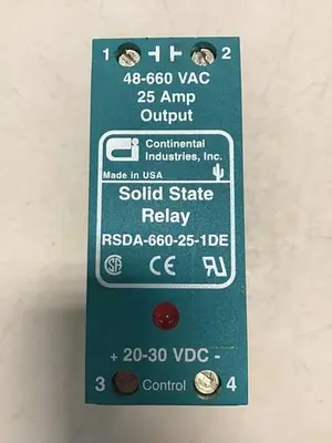 USED CONTINENTAL INDUSTRIES RSDA-660-25-1DE