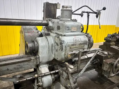 #2A WARNER & SWASEY MODEL #M-510 TURRET LATHE WITH BAR FEED: YOBRO #24459