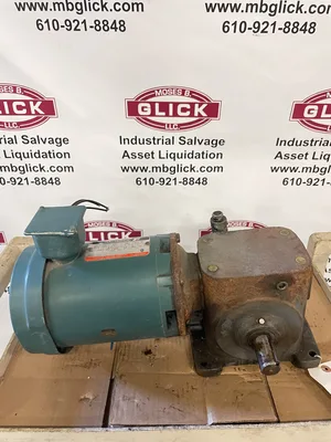 Browning 237C1-LR505-8406 Worm Gear Speed Reducer 30:1 3/4HP 1725RPM 3PH