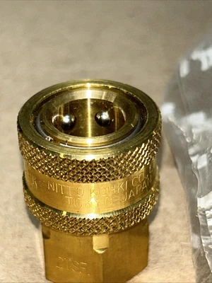 (3) Nitto Kohki SP Couplers 2TSF Brass Fast Shipping! + Warranty