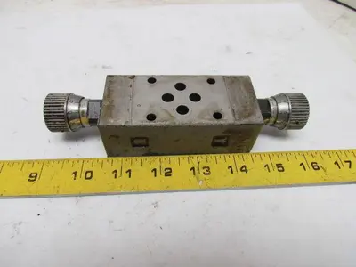 Hytegra HF3H-W-40SK-025B Hydraulic Dial Adjust Stack Flow Control Valve 3000 PSI