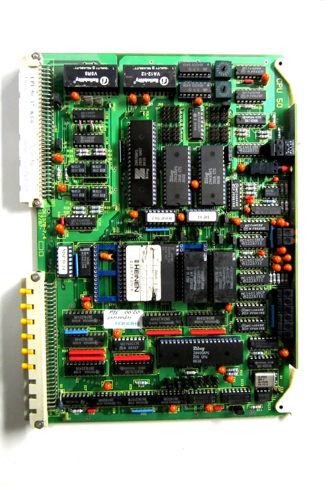 REFURBISHED HEINEN ELEKTRONIK CPU50/17 CONTROLLER BOARD