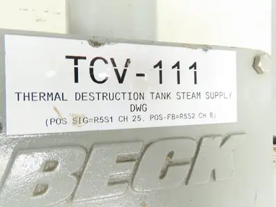 Used BECK _UNKNOWN_ Valves/Fittings | Arrow Industrial #628879