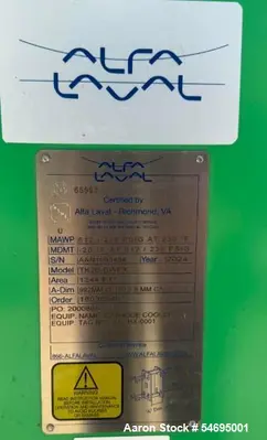 Used ALFA LAVAL TK20-BWFX Plate Exchangers Illinois US | Aaron Equipment #1516517