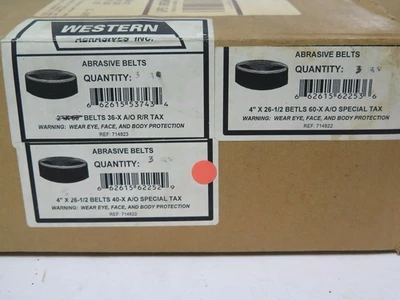 NEW Western Abrasives Does Not Apply