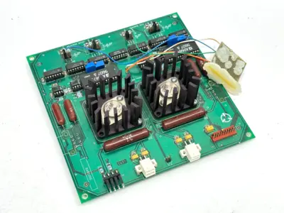 1-CD50-0094-000-X1,AD667JN 9607 | 1-CD50-0094-001 PCB 1-CD50-0094-000-X1 w/ 2x AD667JN 9607 DAMAGED - For parts or not working