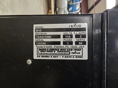 USED CONAIR B10