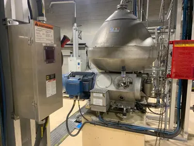 Alfa-Laval CH-700C hermetic clarifier centrifuge, 316SS.
